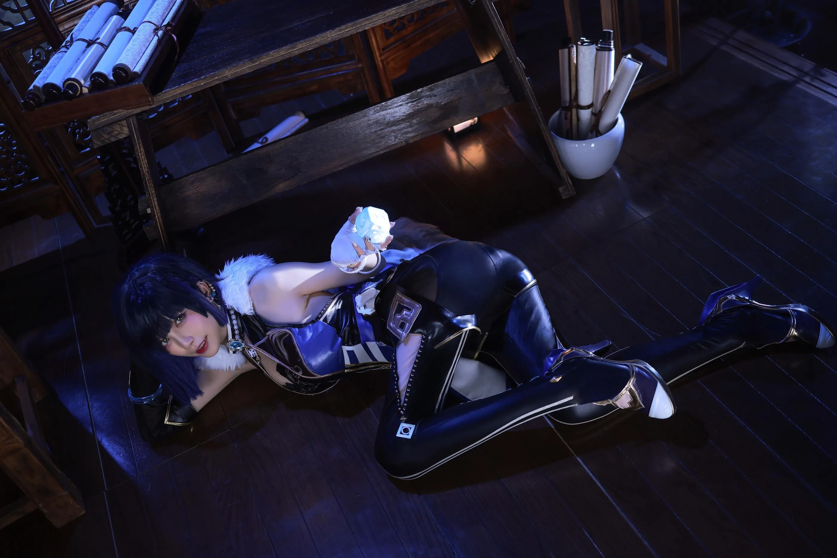 水淼Aqua – NO.117 夜兰 [98P]插图8